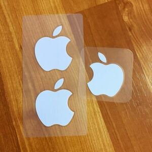 Bundle of 3 Apple Stickers‎